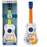 Ukulele afrikai motívumokkal