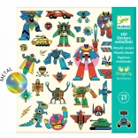 DJECO Fémes Matricák Robotok