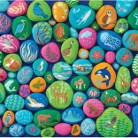 Északnyugati Festett Kövek Puzzle a Cobble Hill-től, 1000 darabos