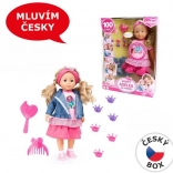 Adélka beszélő baba 42 cm