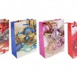 Közepes méretű karácsonyi ajándéktáska