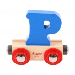 Vagon P betűvel Bigjigs Rail