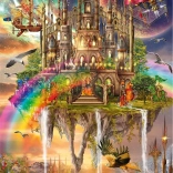 Puzzle Város a felhők között 1000 darab