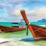 Panoráma puzzle Világ körül: Krabi, Thaiföld 1000 darab