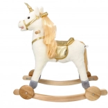 Arany Egyszarvú Hintán Kerekekkel