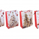 Közepes karácsonyi ajándéktáska