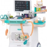 Orvosi kocsi gyermekeknek 26 darabbal