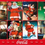 Coca-Cola Mikulás puzzle, 1000 darab
