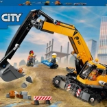 LEGO City sárga kotrógép 60420
