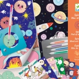 DJECO kreatív készlet díszítő spirálokhoz – 10 motívum