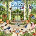 Falcon puzzle Lepkeház üvegház 1000 darab