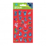Lilo és Stitch matricák piros, 25 db