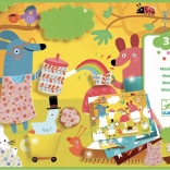 Mozaik Piknik állatkákkal a Djeco-tól