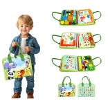 Szenzoros busy könyv Safari 2Kids Toys