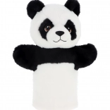 Keeleco Panda - környezetbarát plüss kézbáb 27 cm