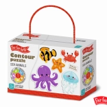 Körvonalas puzzle Tenger 5 kép