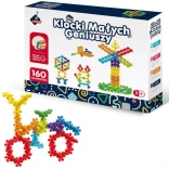 Kis zsenik kockái – virágok és golyók, 160 darab