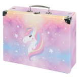 Összecsukható iskolai kufrik Rainbow Unicorn BAAGL