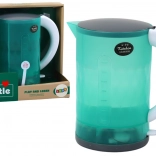 Elektronikus gyermek vízforraló elemmel, fényekkel és hangokkal – zöld