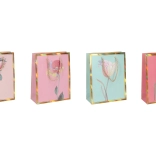 Kis ajándéktáska 23 × 18 × 8 cm, egész éves minta