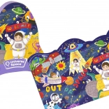 Puzzle Kosmos: UFO és Bolygók 48 darabos