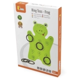 Fa karikadobó játék – béka