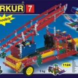 MERKUR 7 építőkészlet – 100 modell, 1124 db