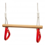 Small Foot gyűrűs hinta és tornász rúd