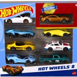 8 darabos HOT WHEELS kisautó készlet