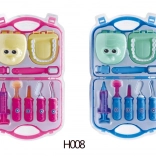 Fogorvosi készlet gyerekeknek, bőröndben