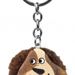 Fa kulcstartó Pompom Kutya