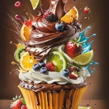 Puzzle CHERRY PAZZI Őrült Torta 500 Darab