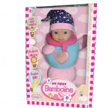 Bambolina baba 36 cm hangokkal és fényekkel