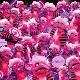 Ravensburger puzzle Masked Singer szörnnyel 1000 darab