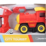 Csavarozható távirányítós vonat hanghatásokkal