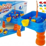 Nagy vizes horgászjáték gyerekeknek asztallal és két bottal