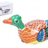 Felhúzható fém kacsa 10 cm