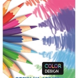 Karton P+P ábécé műanyag mappa Színes ceruzák