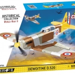 COBI Dewoitine D.520 repülőgép-építőkészlet (1:32), 335 elem