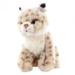 Plüss hiúz 30 cm környezetbarát