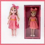 PLEJO baba piros ruhában