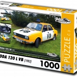 Puzzle RETRO-AUTA Škoda 120 L VB 1000 darab