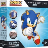 Fa puzzle Sonic 50 darabos