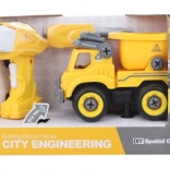 Csavarozható dömper távirányítással