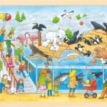 Fa kirakós Zoo látogatás 48 darab
