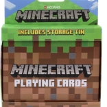 MINECRAFT játékkártyák fémdobozban