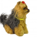 Interaktív plüss yorkshire terrier kutyus hangokkal és mozgással