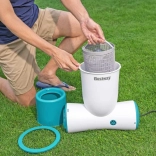 BESTWAY FlowClear Skimatic szűrőszivattyú beépített szkimmerrel 3974 l/óra + tartalék szűrő