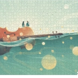 Janod Puzzle Lebegő Hegedű 1000 Darab