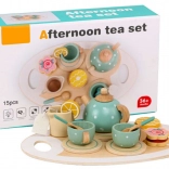 Fa teázó és piknik készlet gyerekeknek